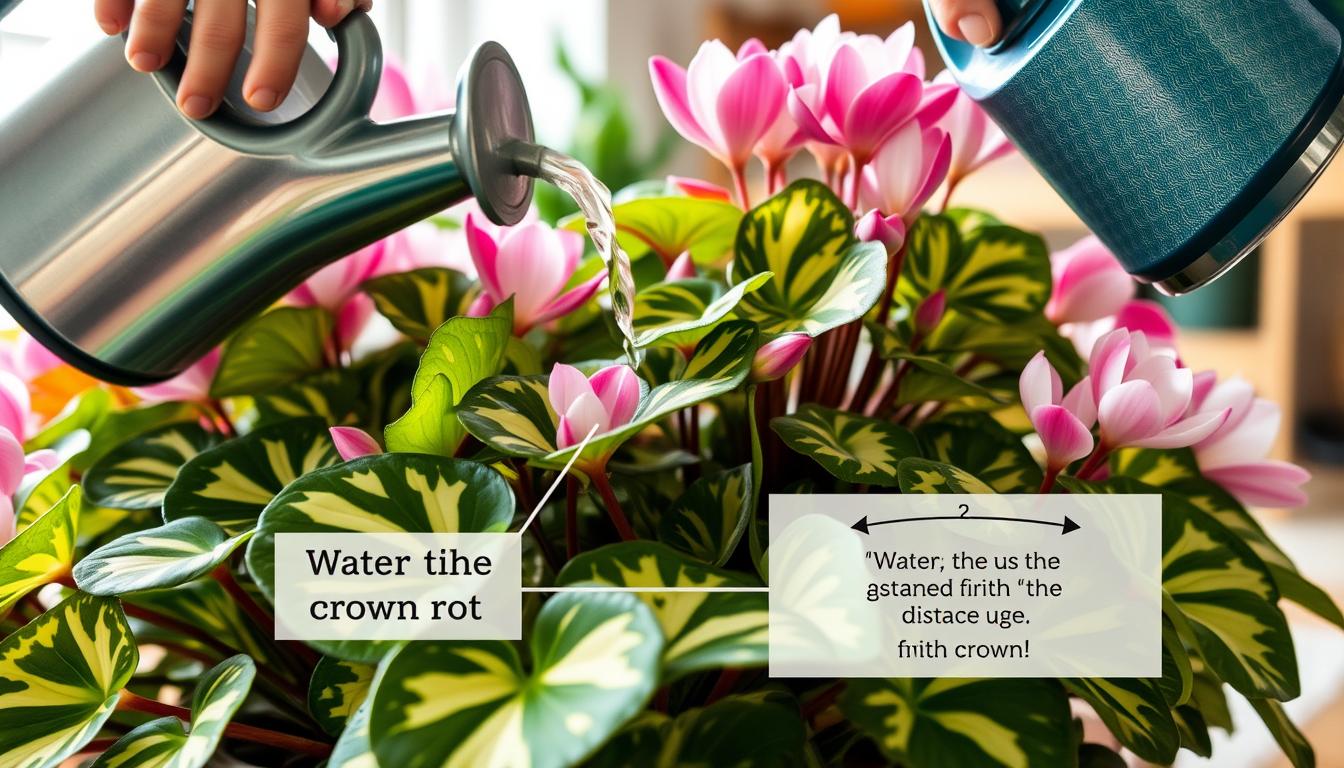 cyclamen watering