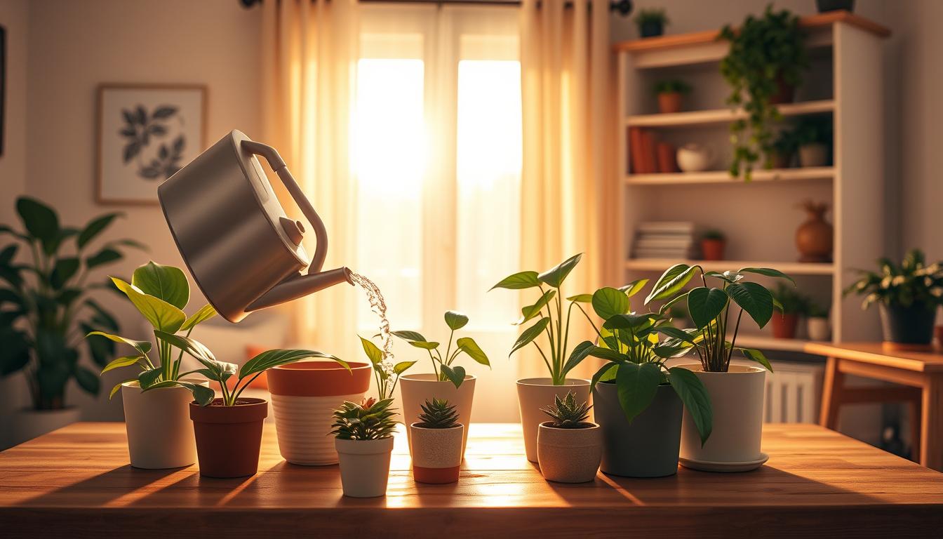 how often to water indoor plants