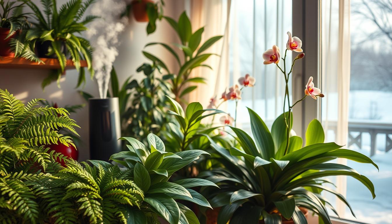 how to increase humidity for plants