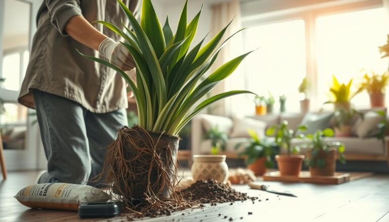 repotting dracaena