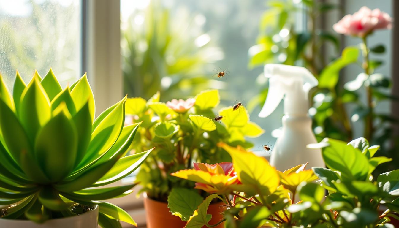 spider mites on houseplants
